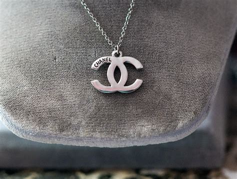 chanel logo brooch replica|fake chanel necklace.